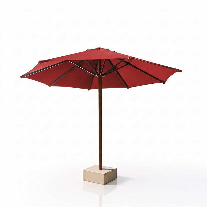 Fiore Luxury Centre Pole Garden Umbrella With Stand
