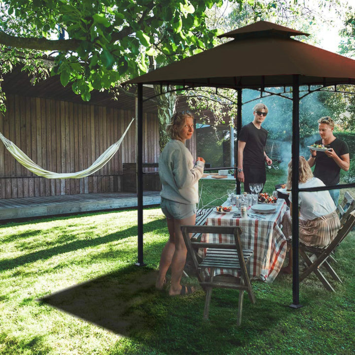 Aglaë Outdoor Gazebo For Garden ,Terrace (Black)