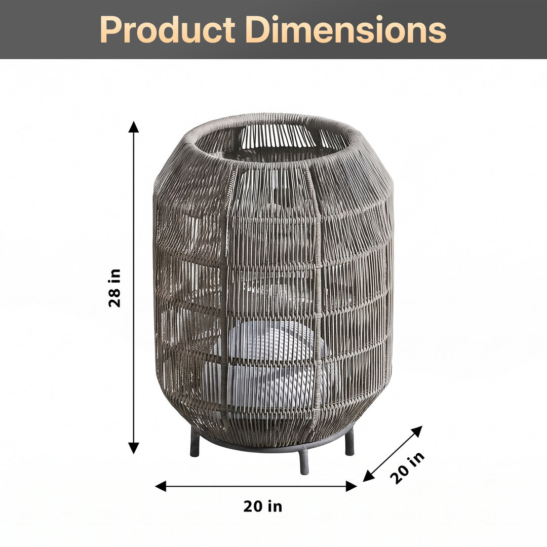 Frei Outdoor Rope Floor Lamp