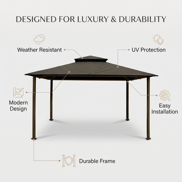 Yuli Outdoor Gazebo For Garden,Terrace