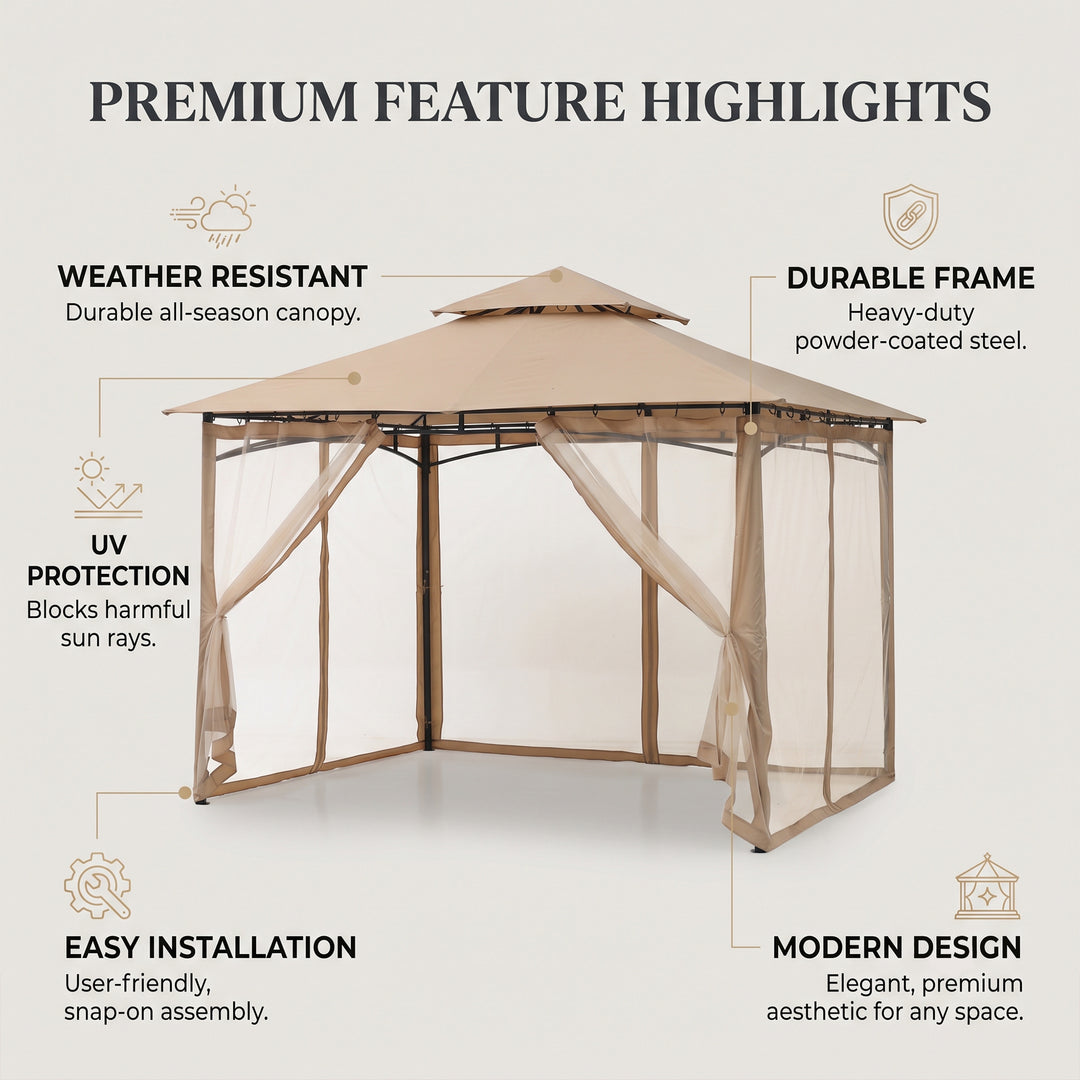 Fay Outdoor Gazebo For Garden,Terrace
