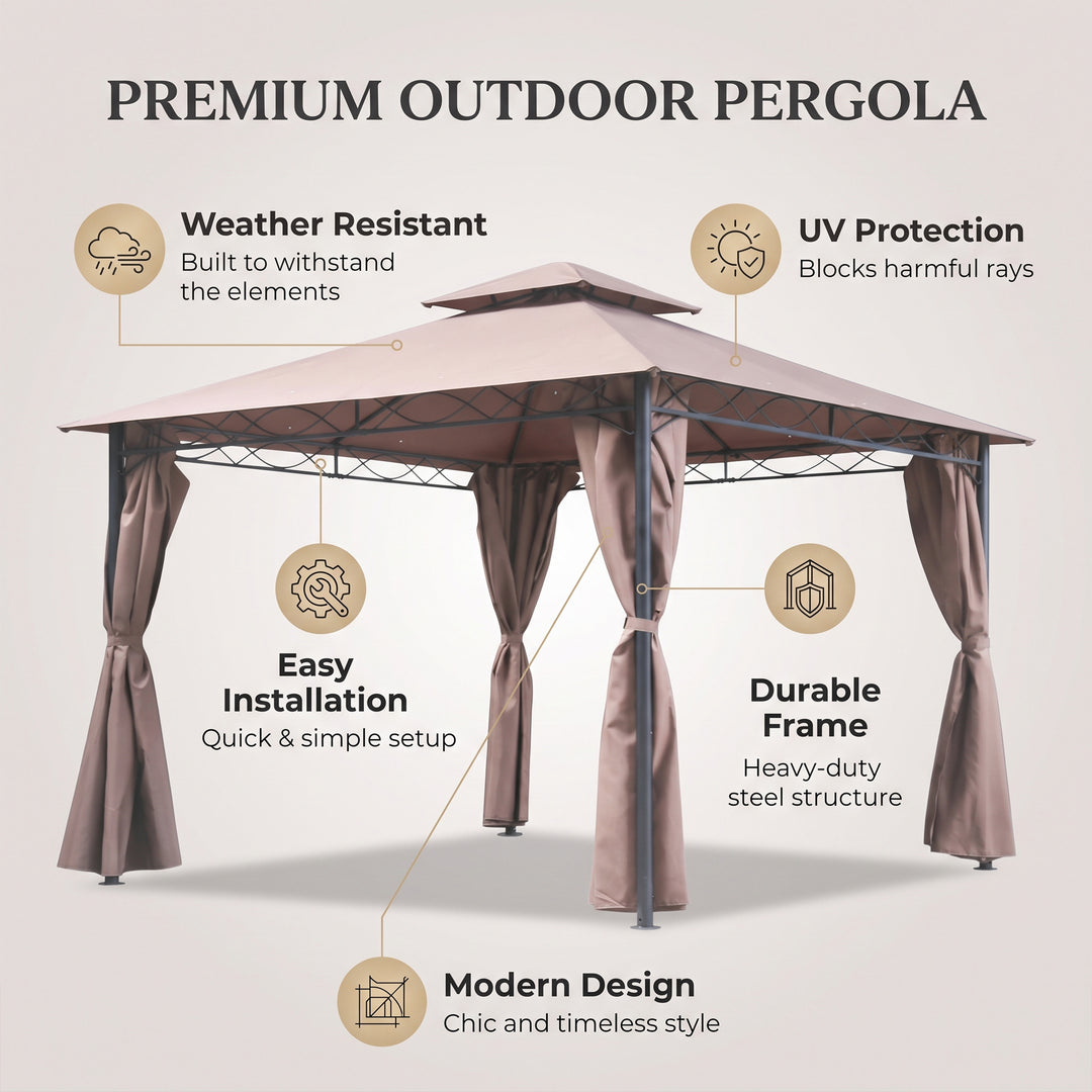 Ipatiy Outdoor Gazebo For Garden,Terrace