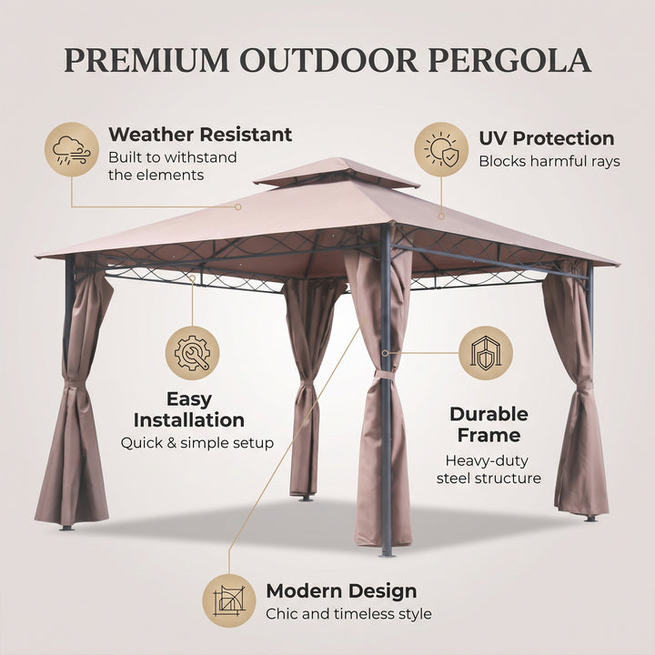 Ipatiy Outdoor Gazebo For Garden,Terrace