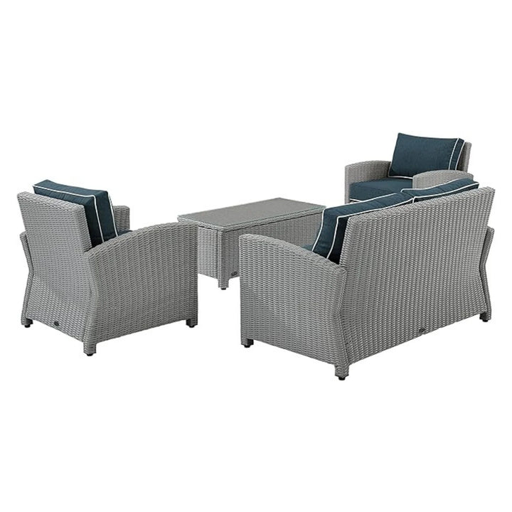 Porch Outdoor Sofa Set 2 Seater, 2 Single seater and 1 Center Table