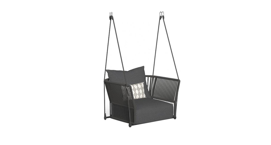 Afon Single Seater Hanging Swing Without Stand For Balcony, Garden Swing