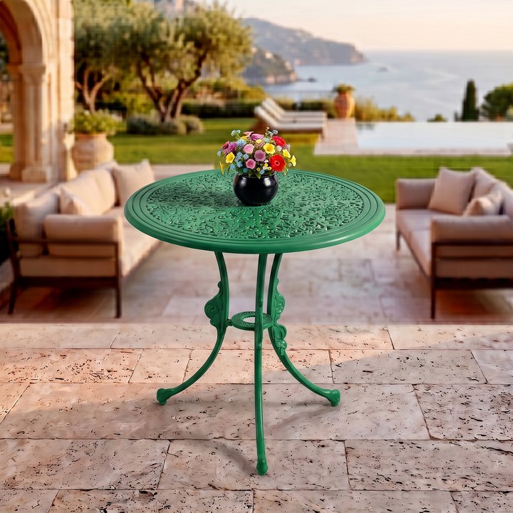 Silvia Cast Aluminium Garden Patio 1 Table Set