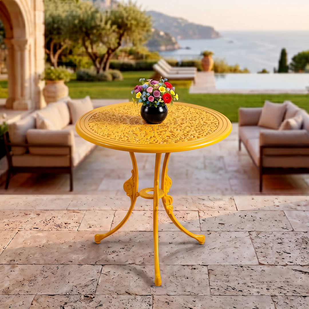 Silvia Cast Aluminium Garden Patio 1 Table Set