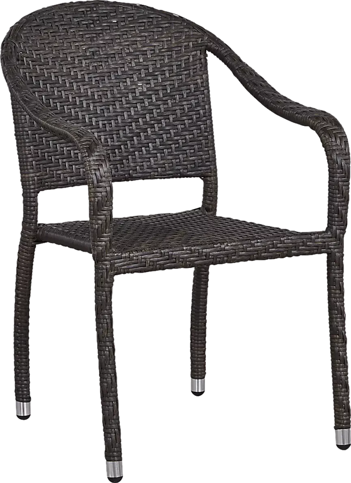 Roselle Outdoor Patio Seating Set 2 Chairs and 1 Table Set