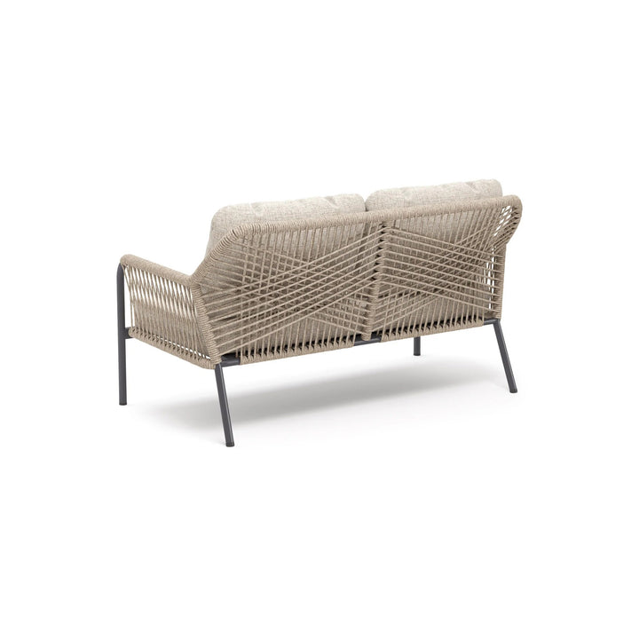 Morvos Outdoor Garden Balcony Sofa Set 2 Seater,2 Single seater and 2 Center Table Set (Beige)