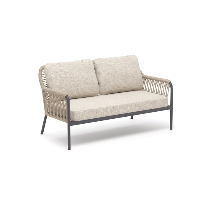 Morvos Outdoor Garden Balcony Sofa Set 2 Seater,2 Single seater and 2 Center Table Set (Beige)