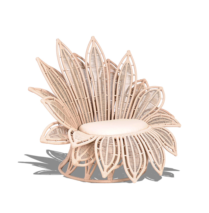 Flora Armchair (Cream) Braided & Rope
