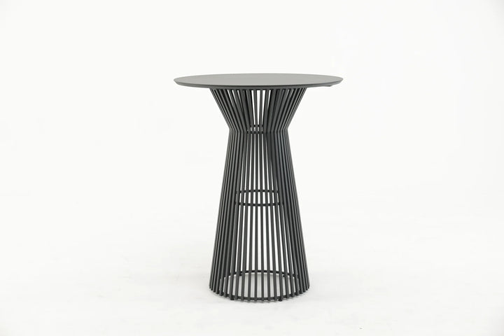 Javier Outdoor Patio Bar Set 2 Chairs and 1 Table Set