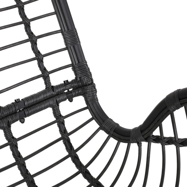 Edris Double Seater Hanging Swing Without Stand For Balcony , Garden Swing