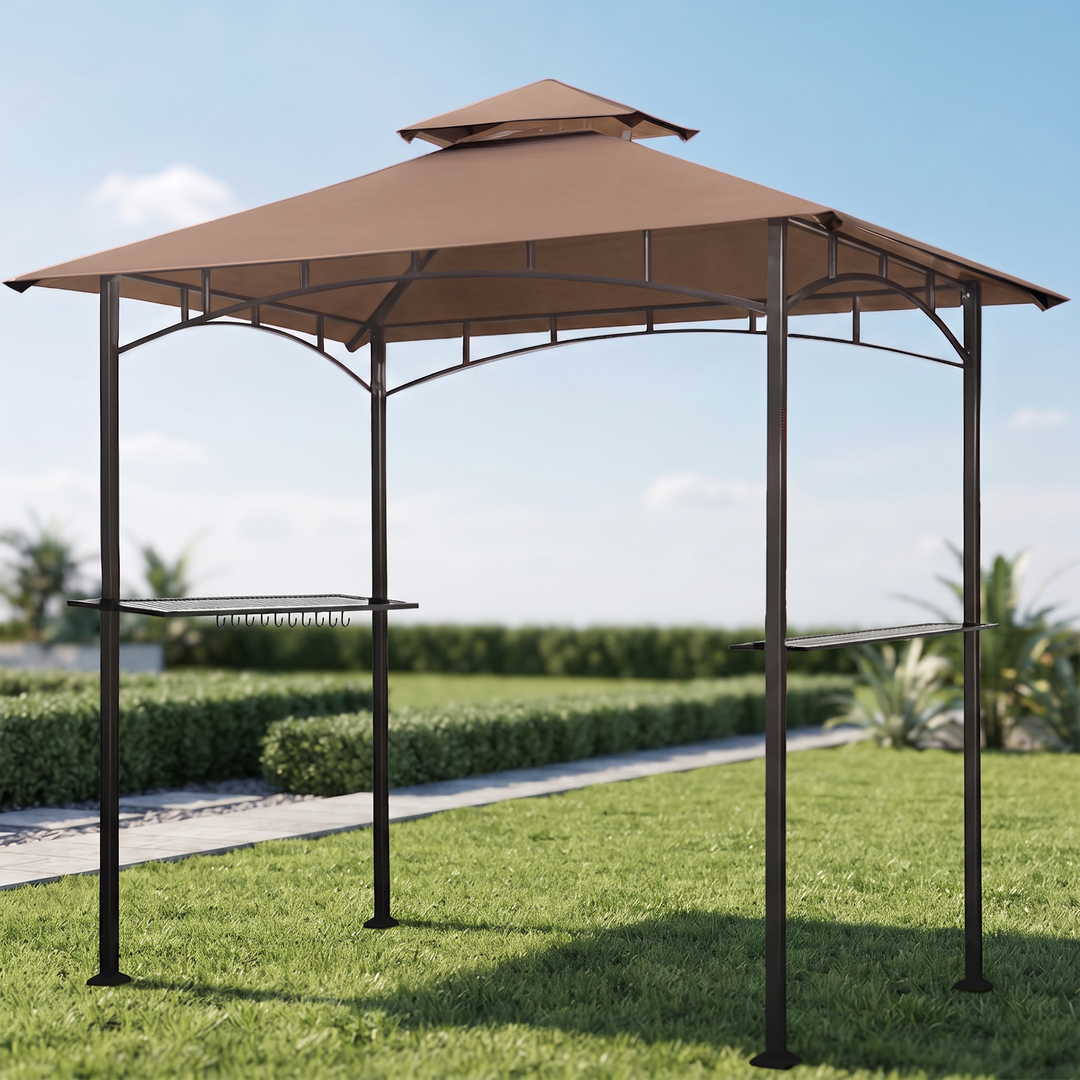 Aglaë Outdoor Gazebo For Garden ,Terrace (Black)