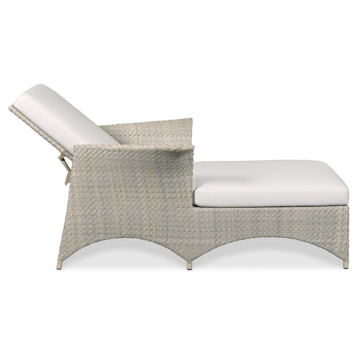 Neri Outdoor Swimming Poolside Lounger (Cream)