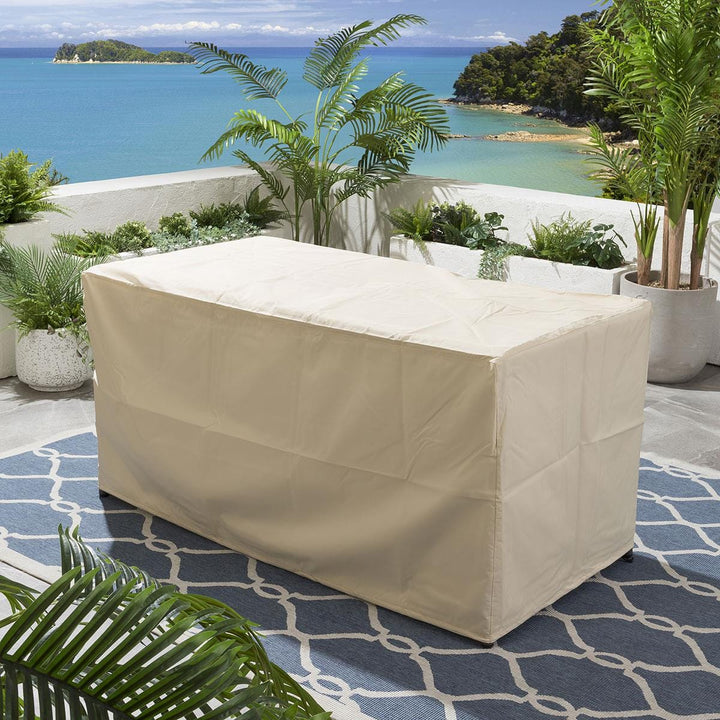 Jacobo Outdoor Sofa Set 6 Seater and 1 Center Table Set Braided & Rope