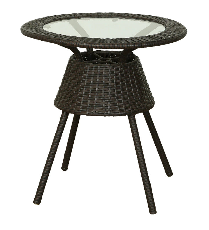 Bud Outdoor Patio Seating Set 2 Chairs and 1 Table Set