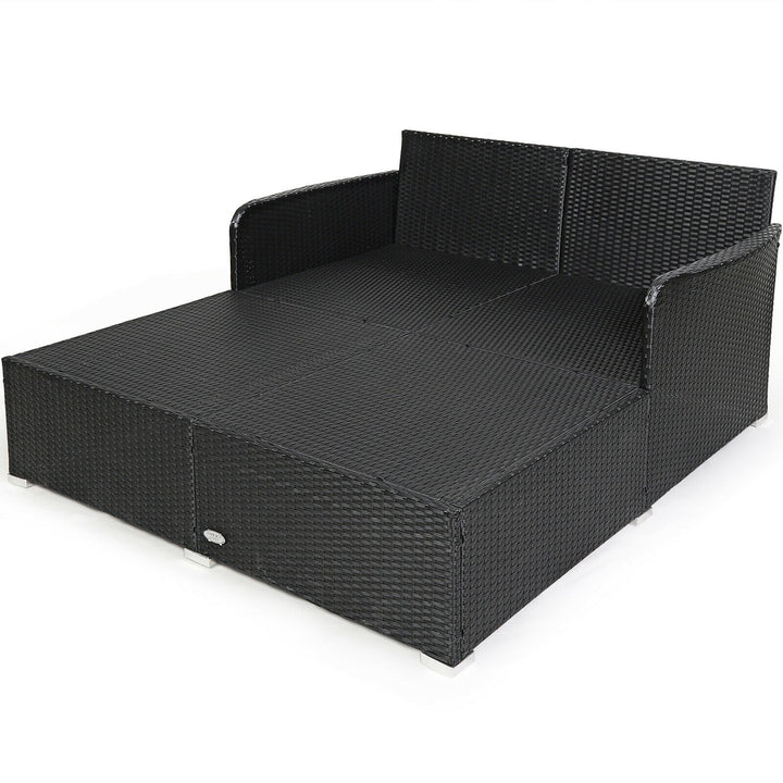 Dreamline Outdoor Furniture Poolside Sunbed With Cushion Daybed