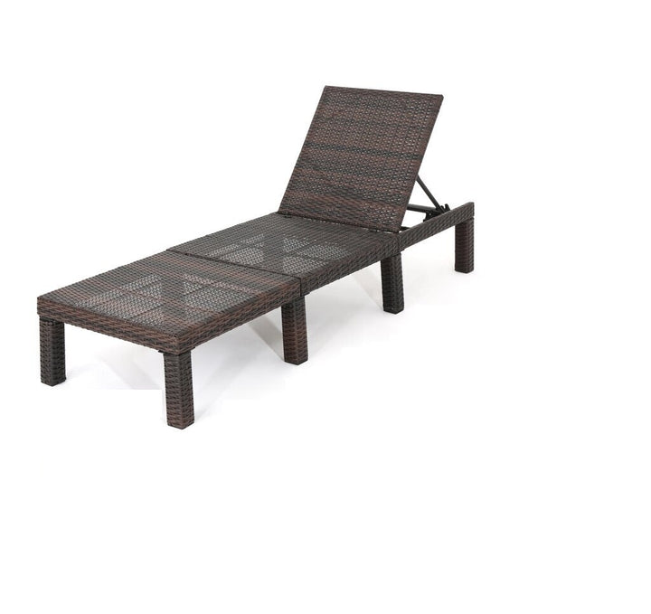 Dreamline Outdoor Furniture Poolside Lounger With Cushion Swimming Pool Lounger 