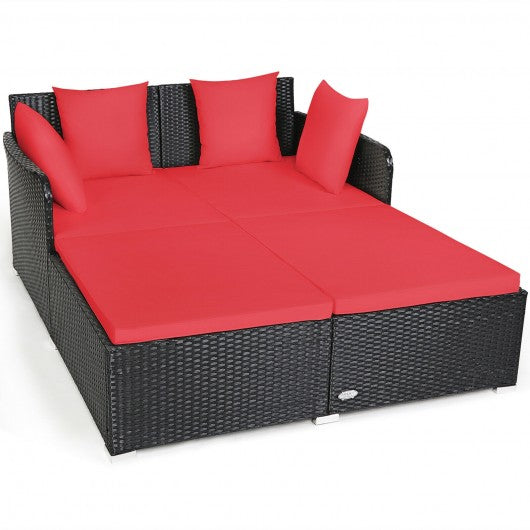 Dreamline Outdoor Furniture Poolside Sunbed With Cushion Daybed