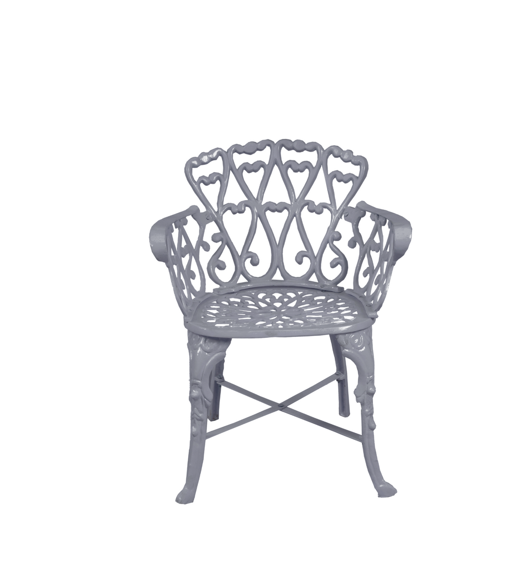 Poli Cast Aluminium Garden Patio Single Seater Chair