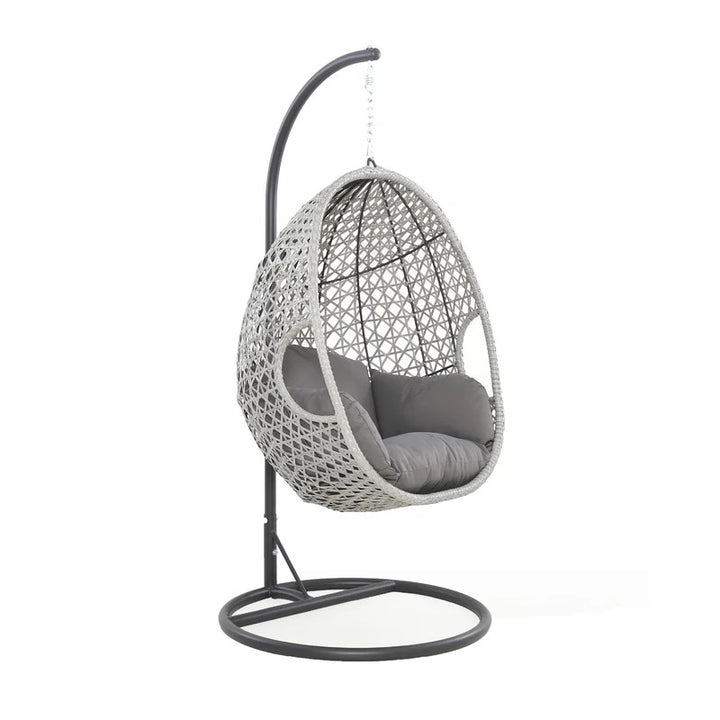 Dreamline Single Seater Hanging Swing With Stand For Balcony , Garden Swing