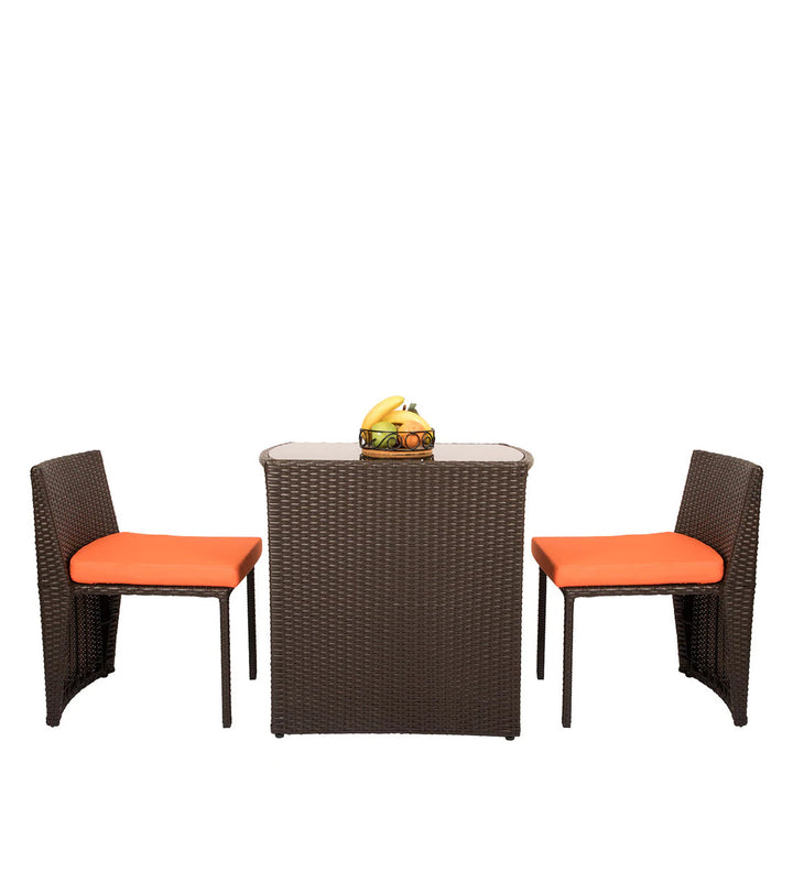 Dreamline Outdoor Furniture Garden Patio Seating Set 1+2 2 Chairs and Table Set Balcony Furniture Coffee Table Set