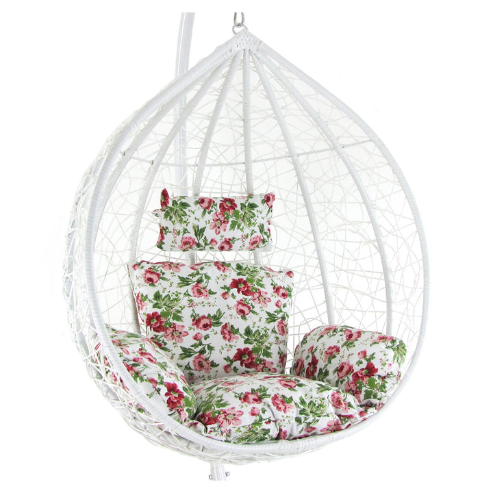 Dreamline Outdoor Furniture Single Seater Hanging Swing With Stand For Balcony , Garden Swing