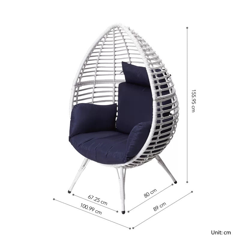 Dreamline Single Seater Swing Basket For Balcony & Garden 