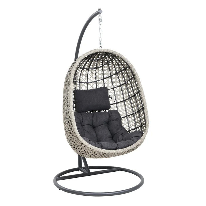 Dreamline Single Seater Hanging Swing With Stand For Balcony , Garden Swing
