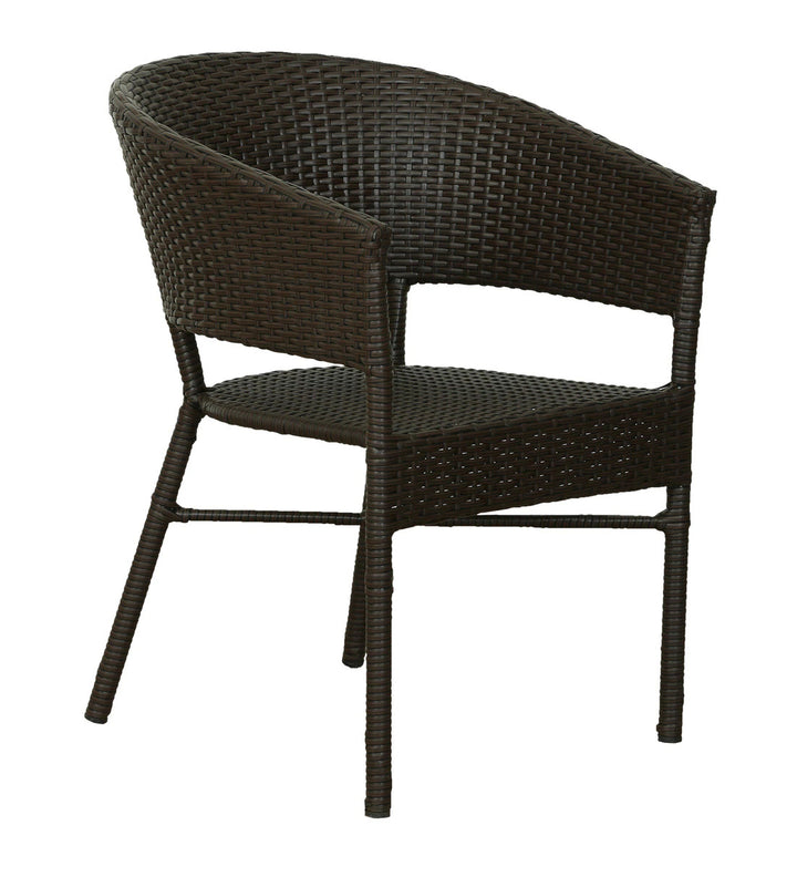 Bud Outdoor Patio Seating Set 2 Chairs and 1 Table Set