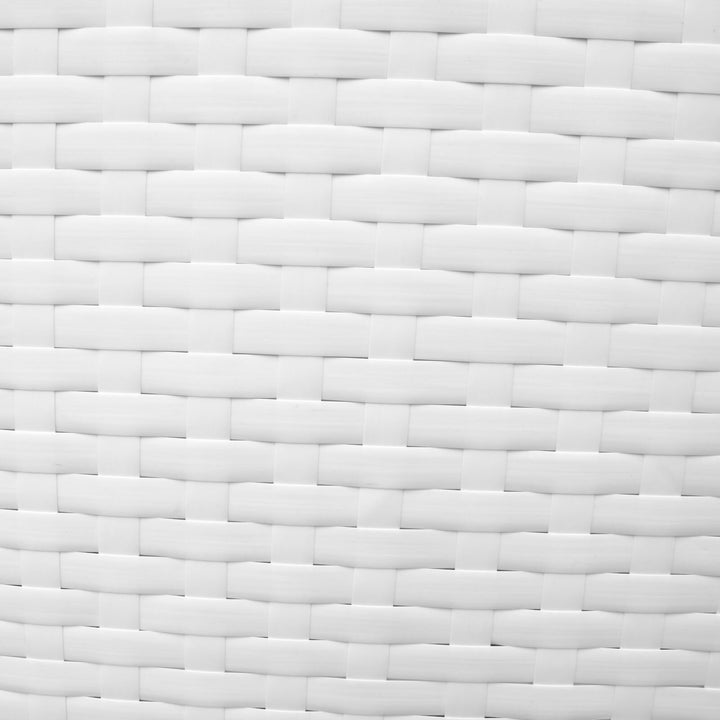 Navi Outdoor Swimming Poolside Lounger With (Set of 2 ) (White)