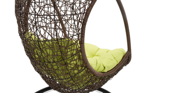 outdoor swing , Single Seater Hanging Swing With Stand For Balcony , Garden Swing 