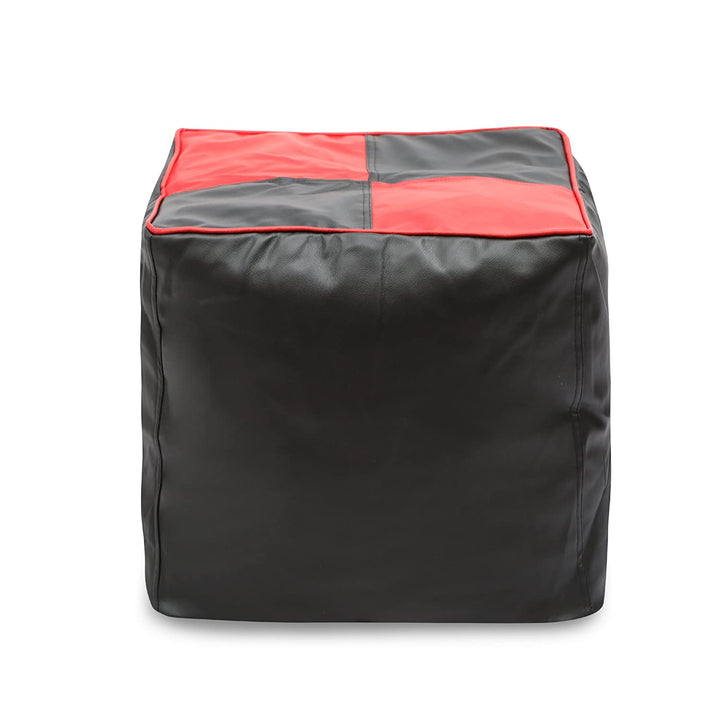 Dreamline XXXL Combo Sofa Mudda Bean Bag Cover black & Red Colour