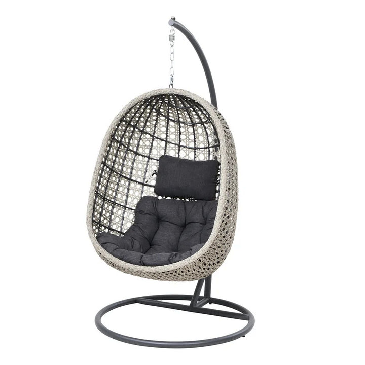 Dreamline Single Seater Hanging Swing With Stand For Balcony , Garden Swing
