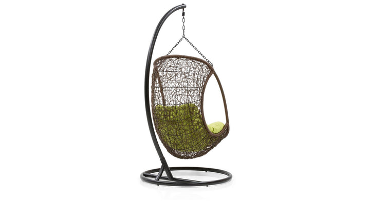 outdoor swing , Single Seater Hanging Swing With Stand For Balcony , Garden Swing 