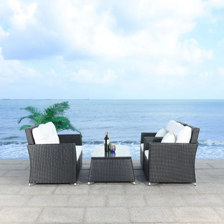 Dreamline Outdoor Garden Balcony Sofa Set 2 Seater, 2 Single seater , 1 Center table Set Outdoor Furniture