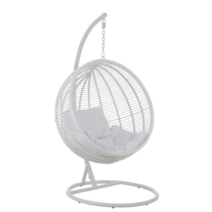Dreamline Single Seater Hanging Swing With Stand For Balcony , Garden Swing