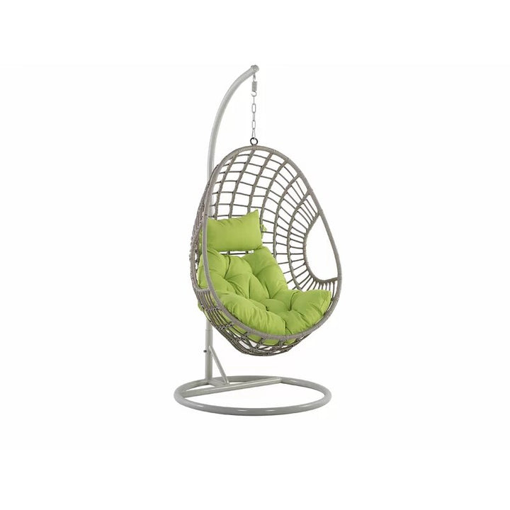Dreamline Single Seater Hanging Swing With Stand For Balcony , Garden Swing