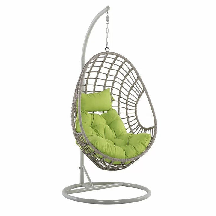 Dreamline Single Seater Hanging Swing With Stand For Balcony , Garden Swing