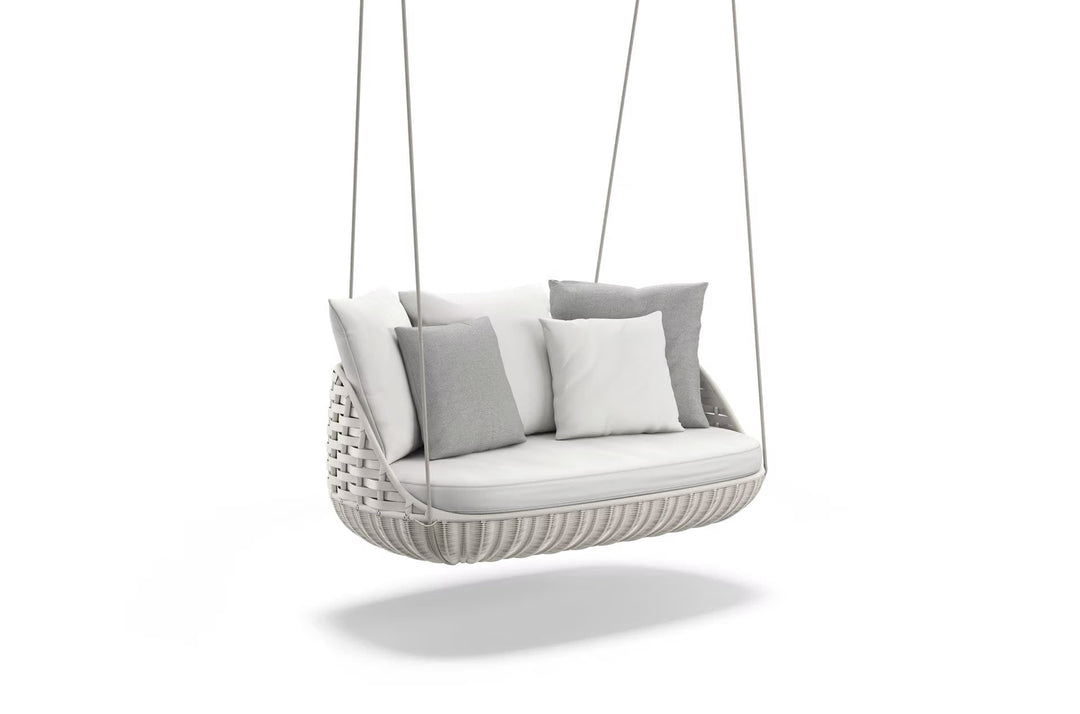 Mazzi Double Seater Hanging Swing Without Stand For Balcony, Garden Swing
