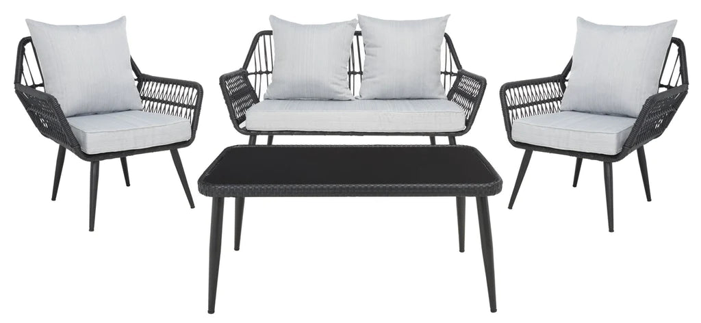 Alveré Outdoor Sofa Set 2 Seater, 2 Single seater and 1 Center Table