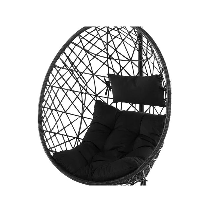 Dreamline Single Seater Hanging Swing With Stand For Balcony , Garden Swing