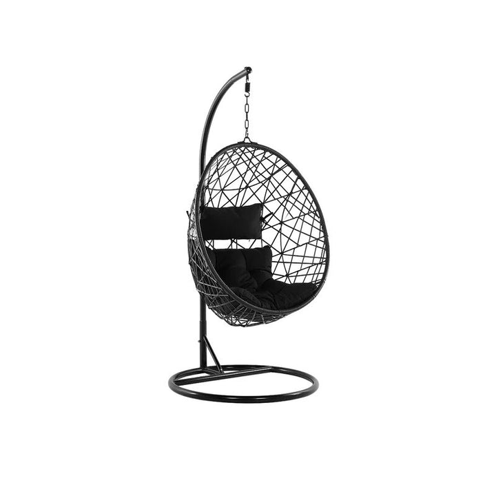 Dreamline Single Seater Hanging Swing With Stand For Balcony , Garden Swing