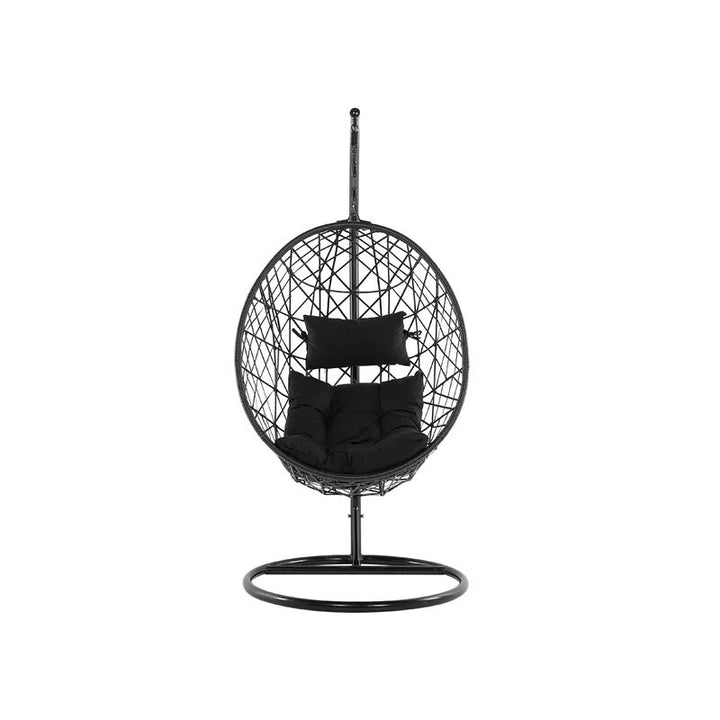 Dreamline Single Seater Hanging Swing With Stand For Balcony , Garden Swing