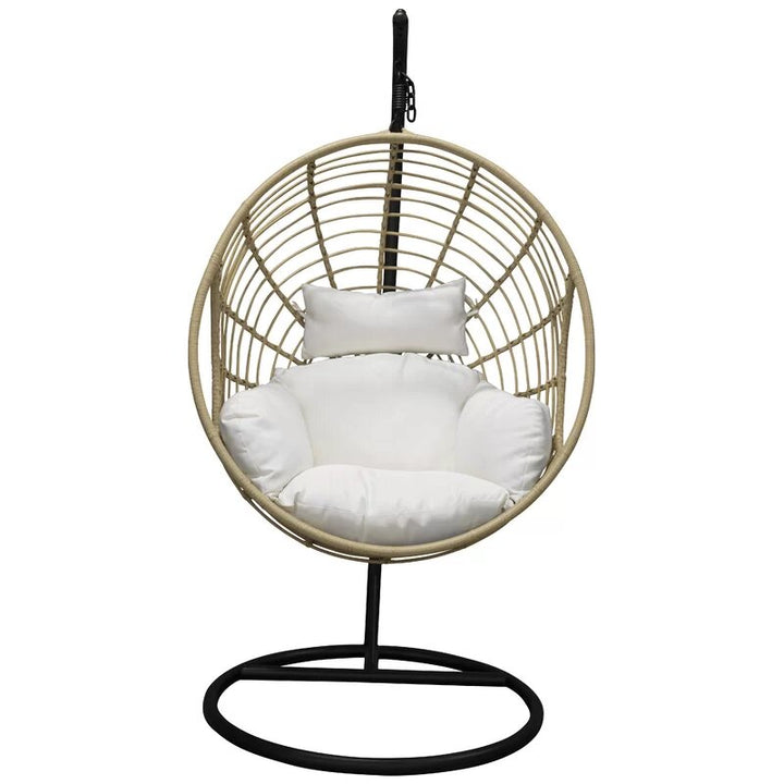 Dreamline Single Seater Hanging Swing With Stand For Balcony , Garden Swing 