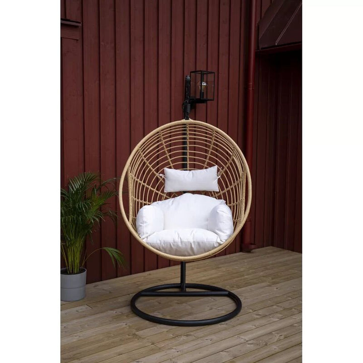 Dreamline Single Seater Hanging Swing With Stand For Balcony , Garden Swing 