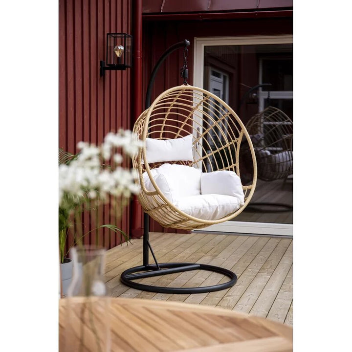 Dreamline Single Seater Hanging Swing With Stand For Balcony , Garden Swing 