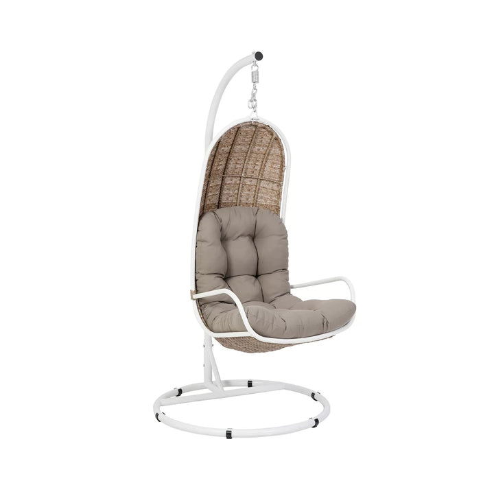 Dreamline Single Seater Hanging Swing With Stand For Balcony , Garden Swing