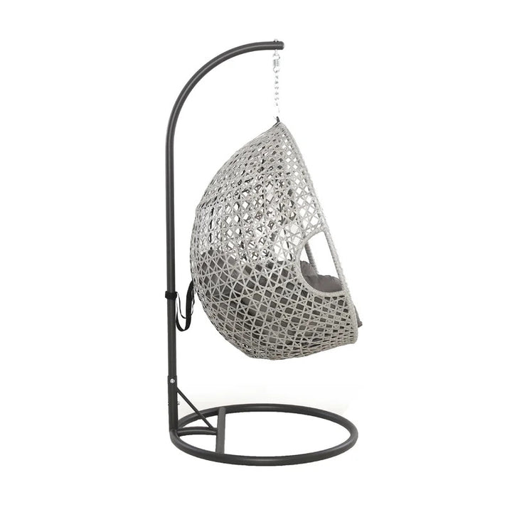 Dreamline Single Seater Hanging Swing With Stand For Balcony , Garden Swing